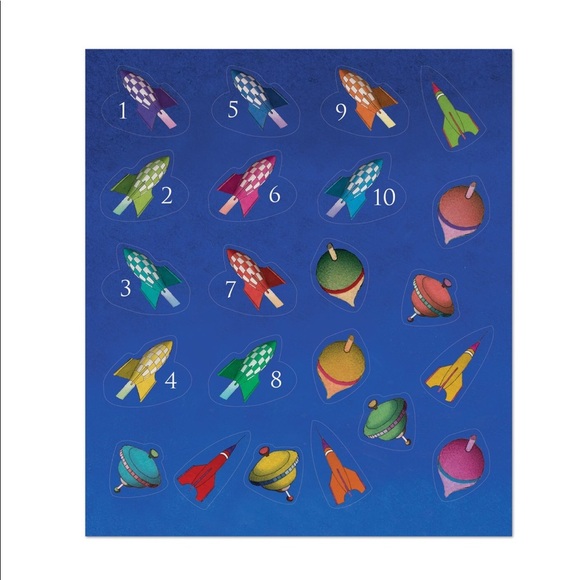 eeBoo's Space themed Keepsake Growth Chart - Picture 10 of 14